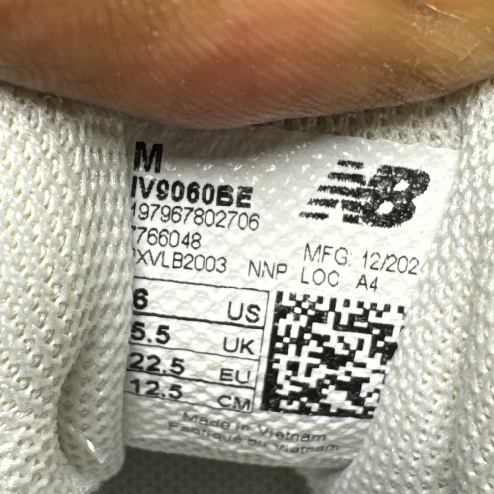 New Balance 9060 Rose Sugar Pink IV9060BE Toddler Baby Size 6C Sneaker - Picture 6 of 6
